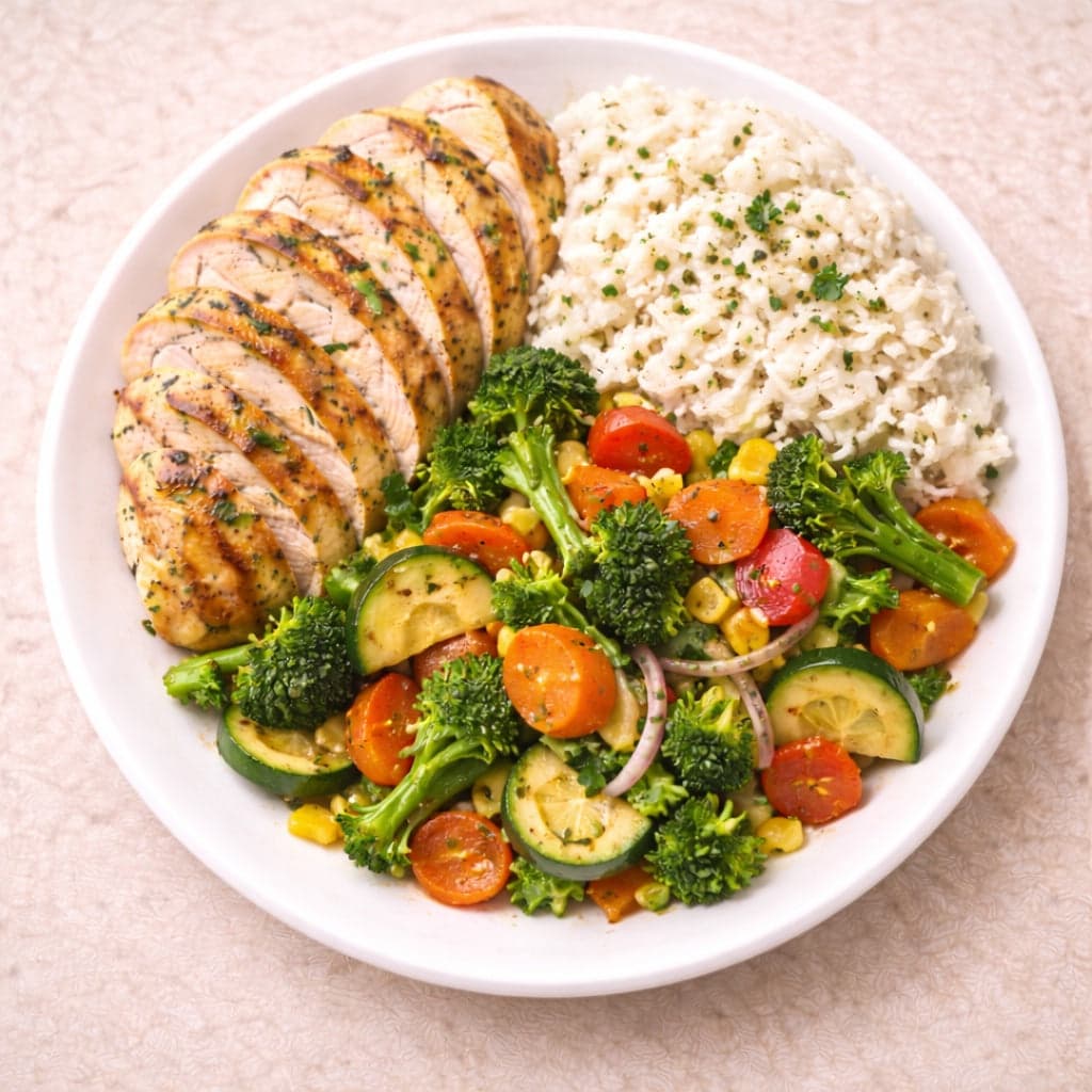 Energy Rice & Chicken Dinner