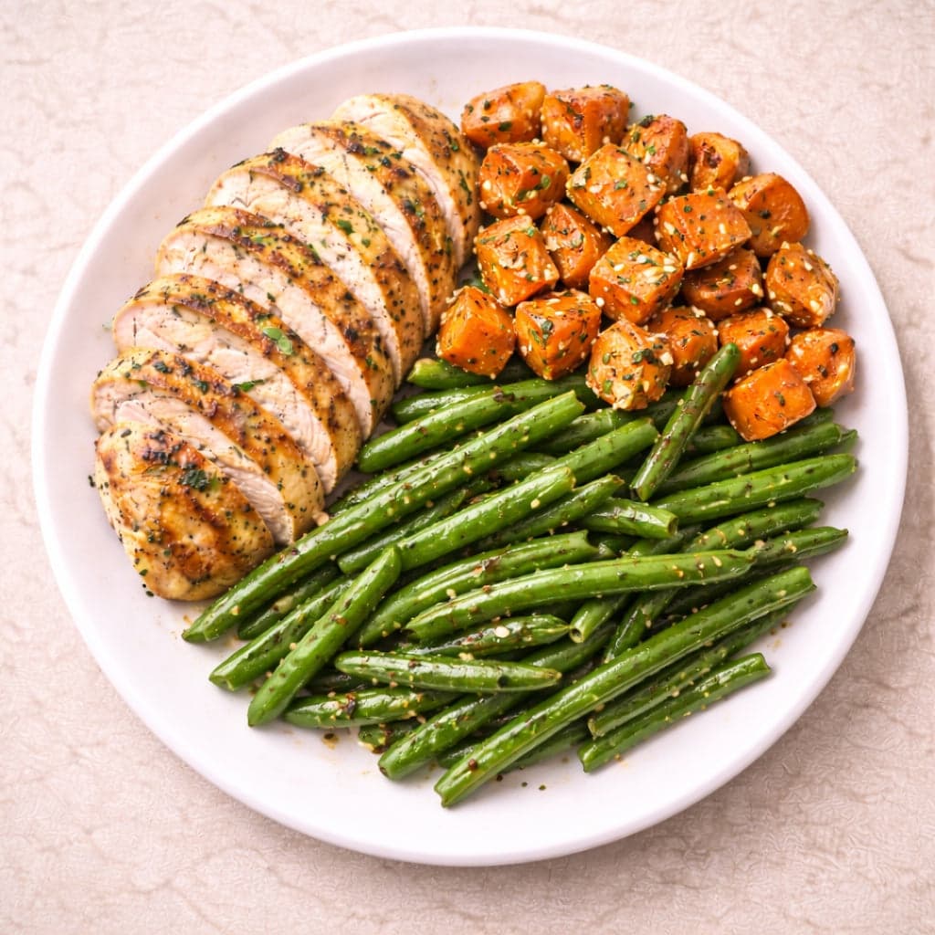 Evening Balance Chicken Plate