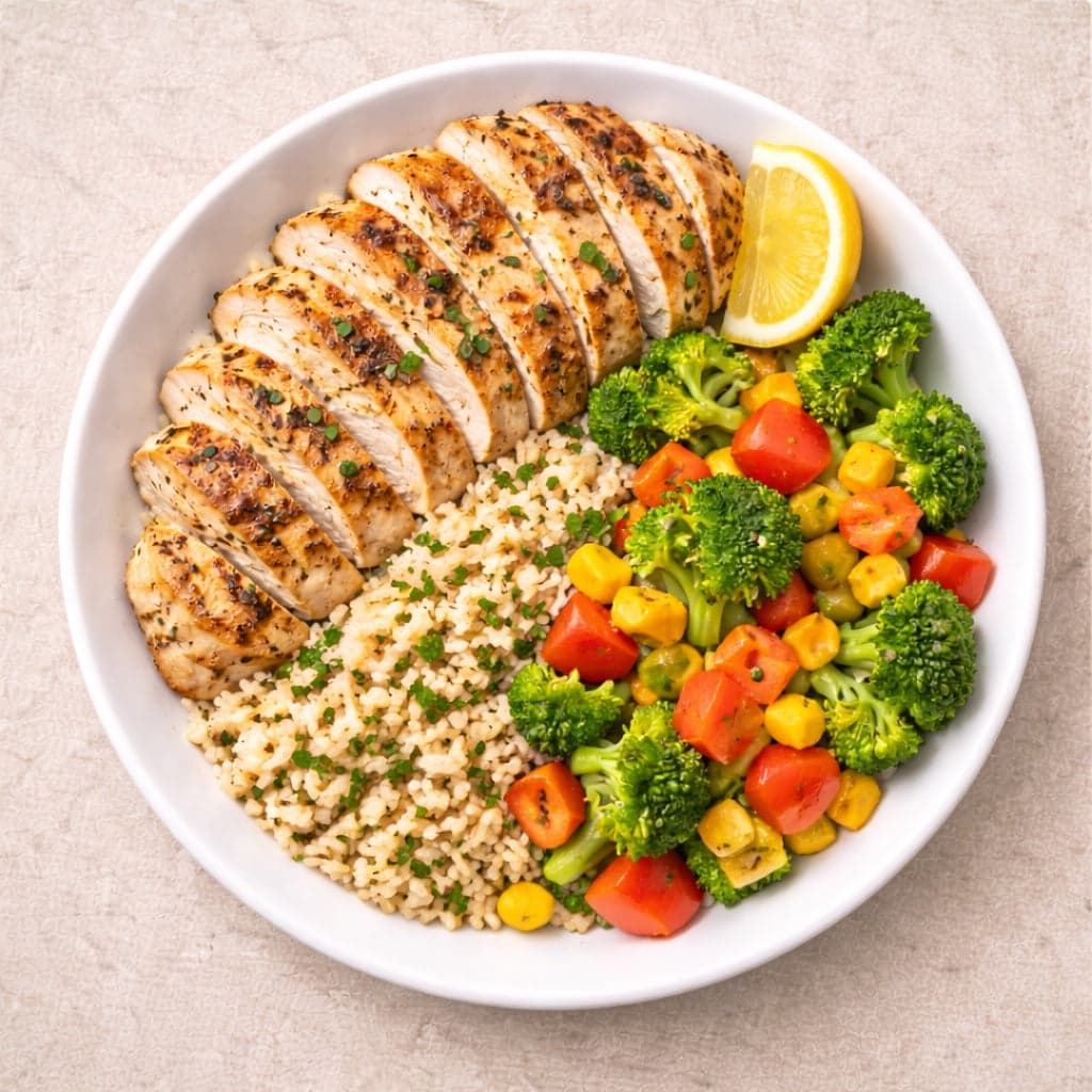 Grilled Chicken Balance Bowl