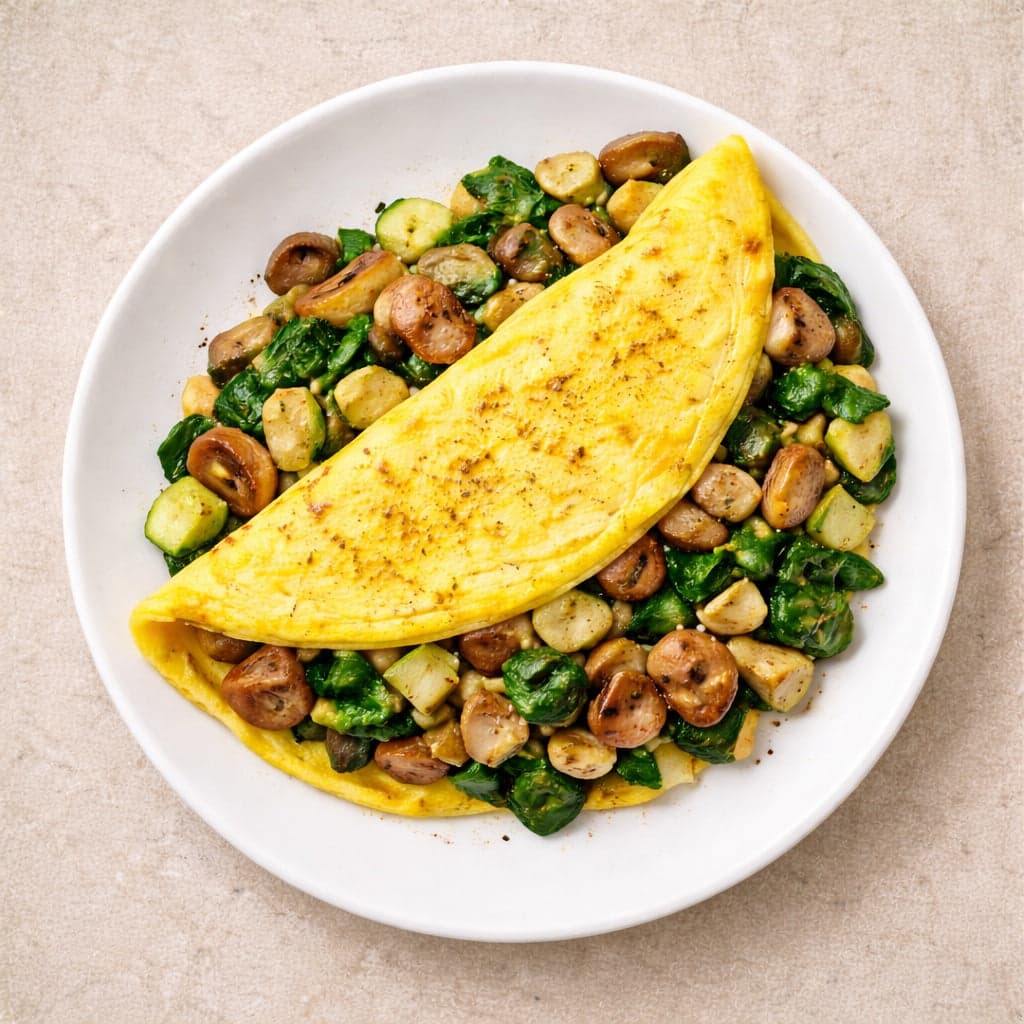 Low-Carb Veggie Omelette