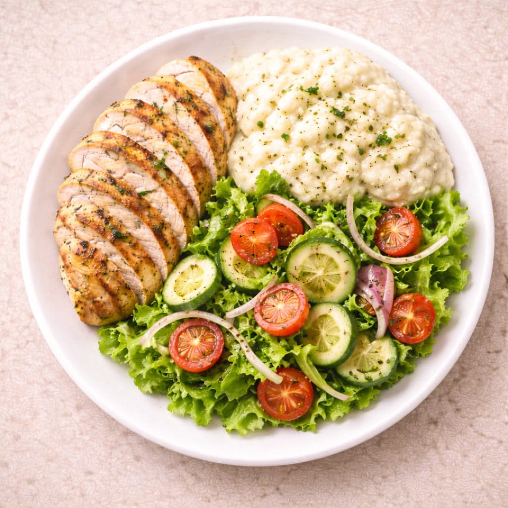 Protein-Focused Chicken Dinner